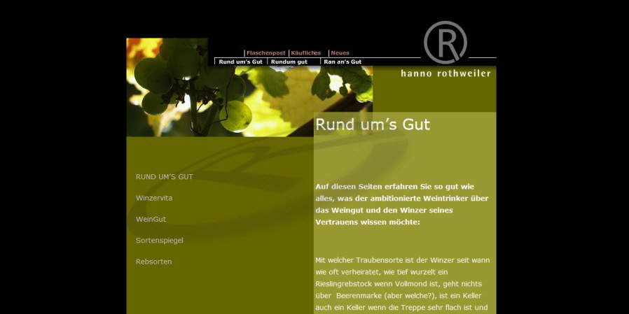 Kunde: Hanno Rothweiler – Weingut